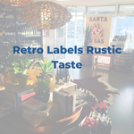 Retro Labels Rustic Taste