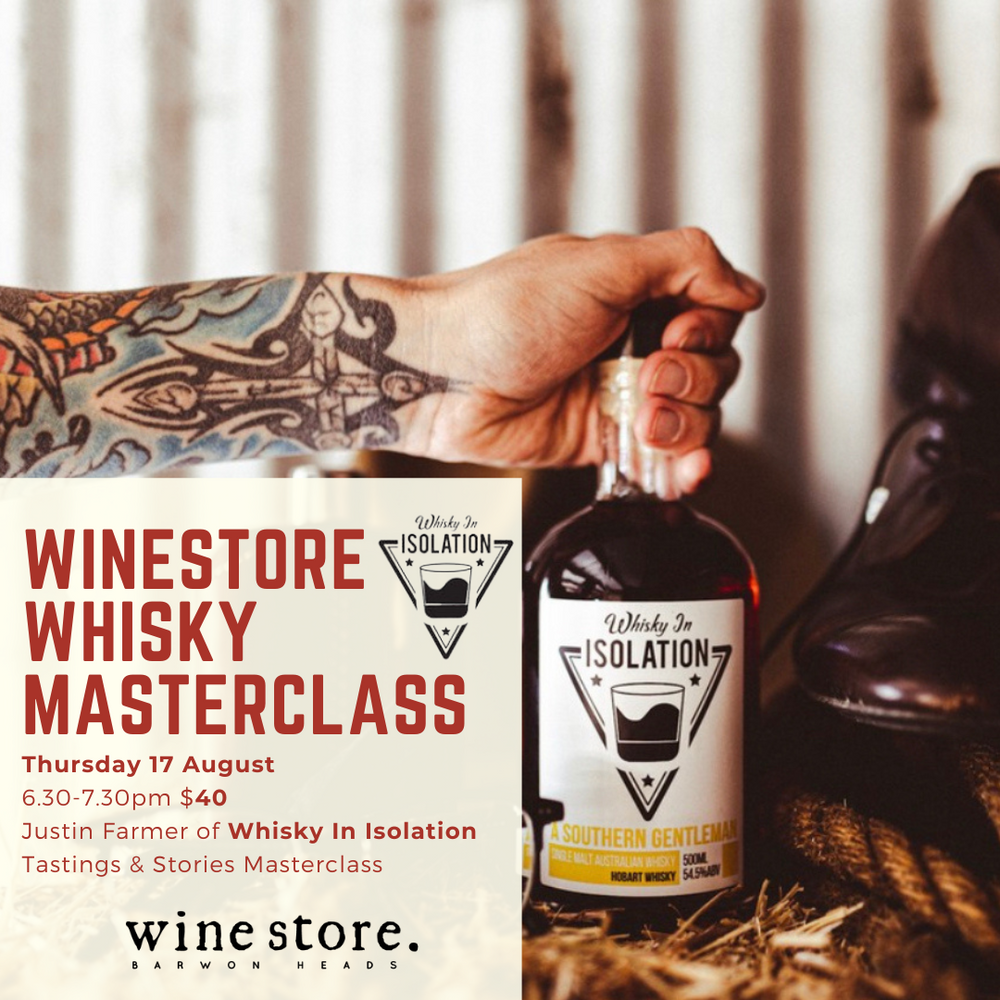 Winestore Whisky Masterclass - Thursday 17 August