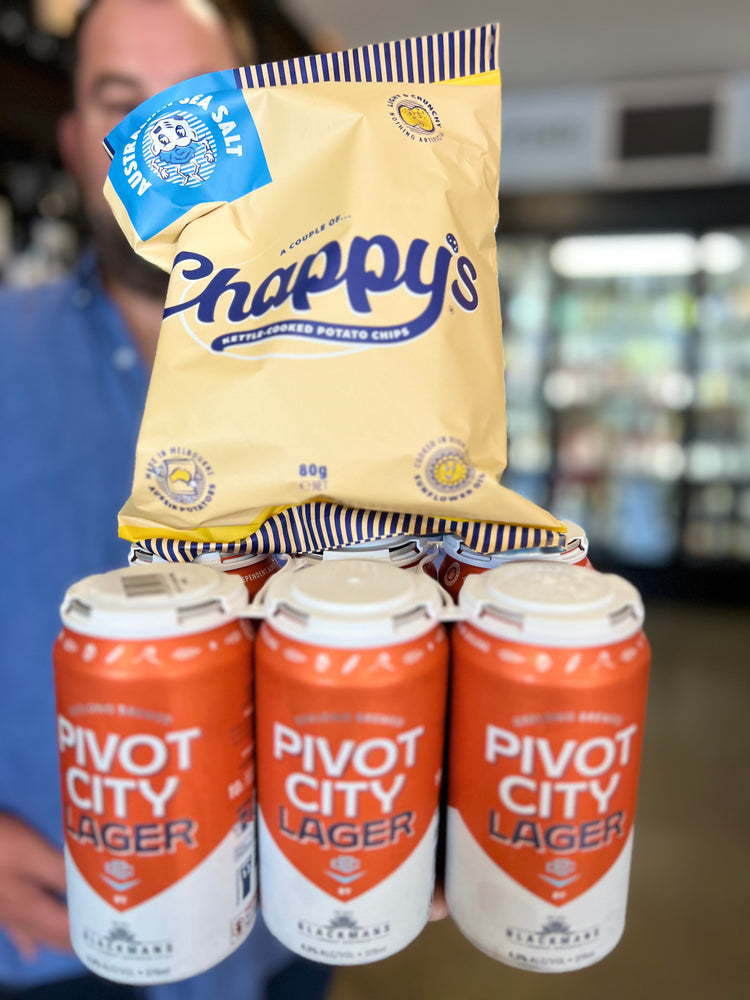 Chappy's Chips + Beer 6 Pack