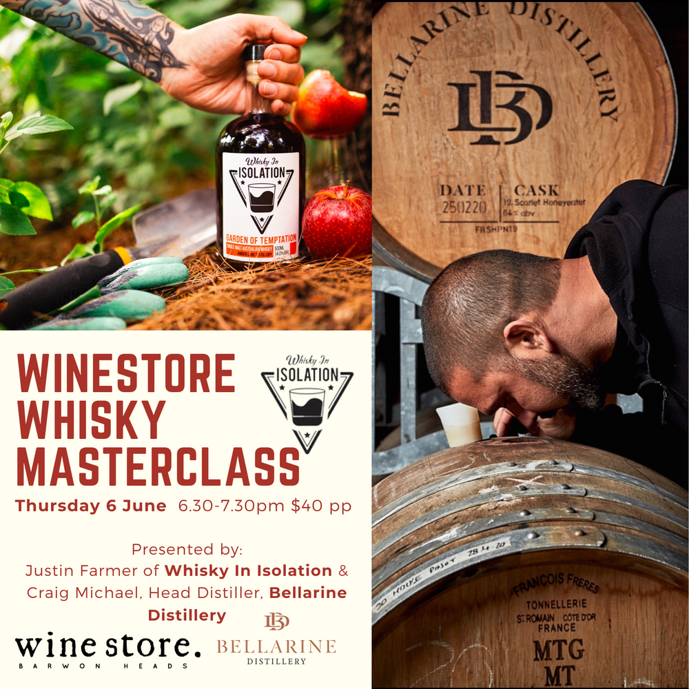 Winestore Whisky Masterclass - Thursday 6th June